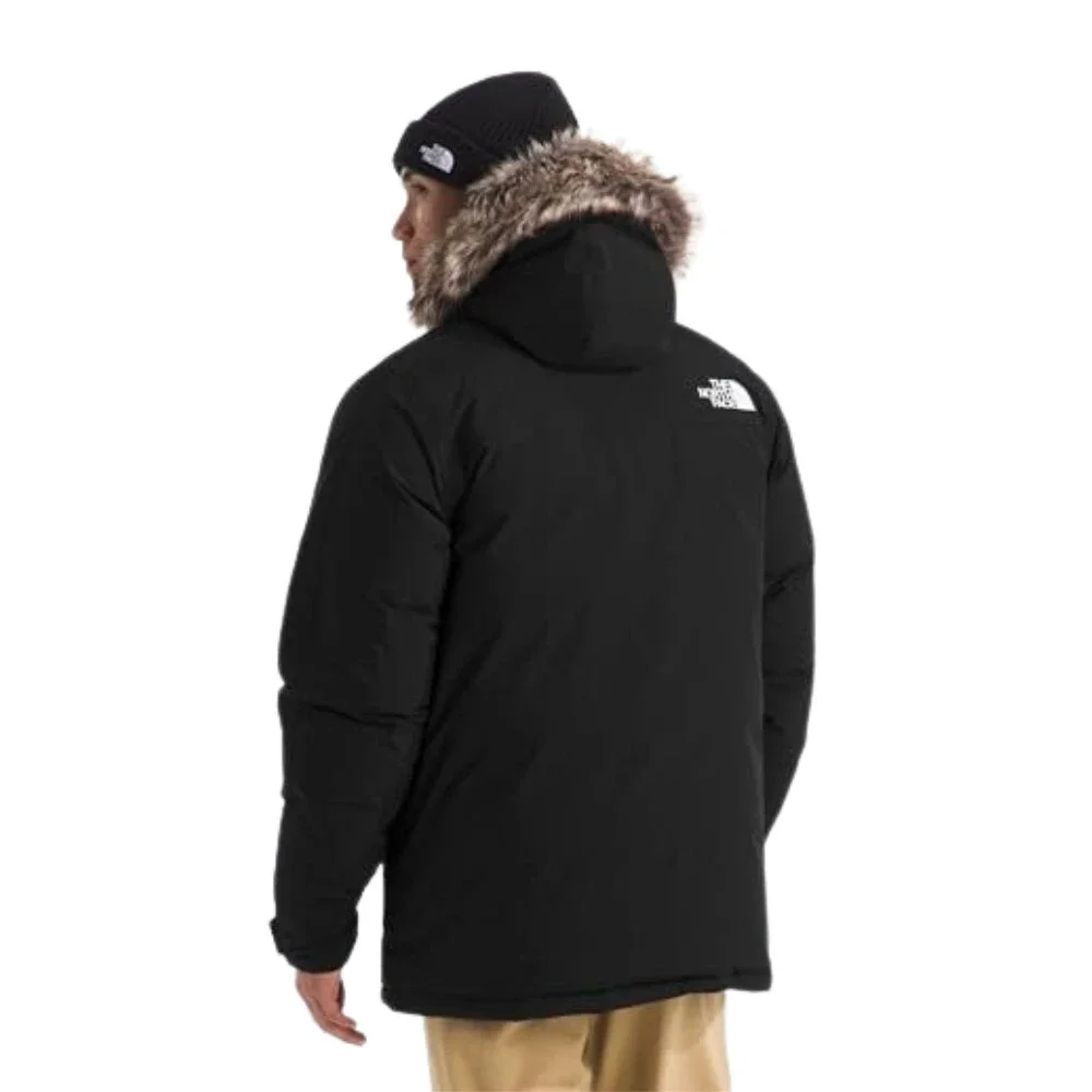 The North Face McMurdo Parka Jacket Mens Small Black Water Repellent GBO3166